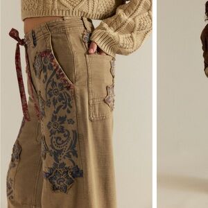 NWOT We The Free Around The Block Patch Pants